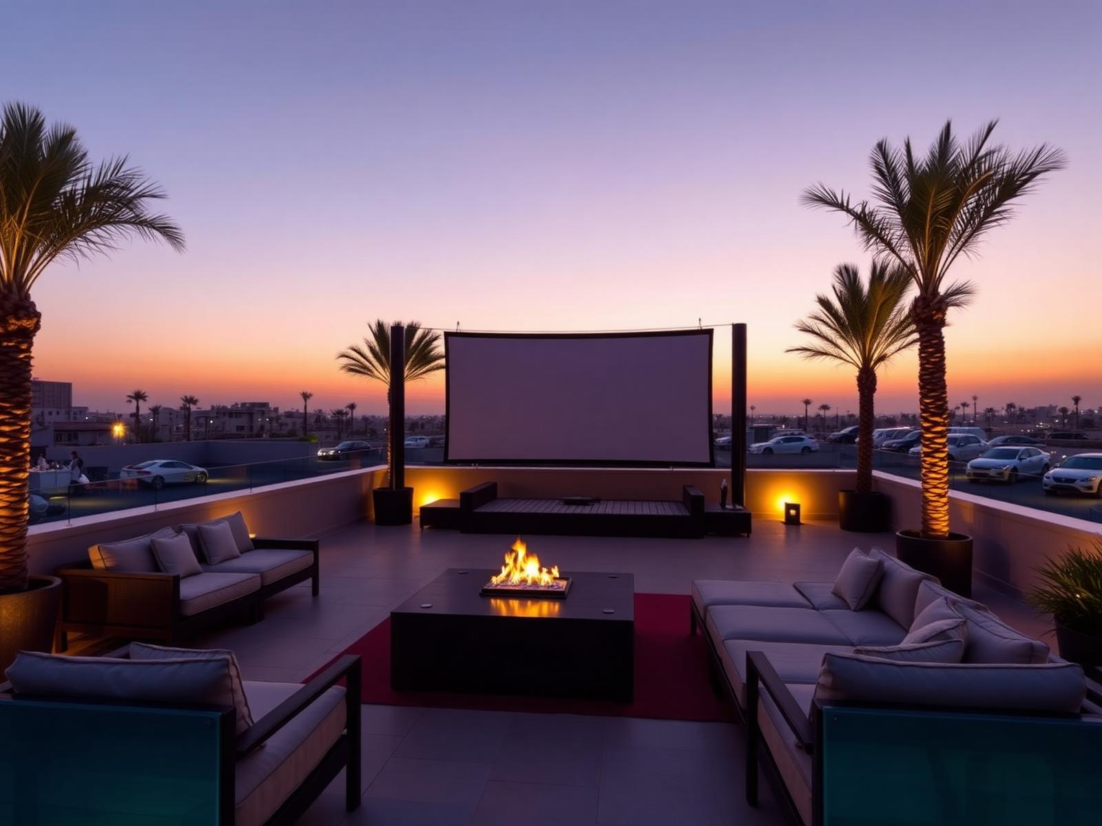Outdoor Cinema & Terrace